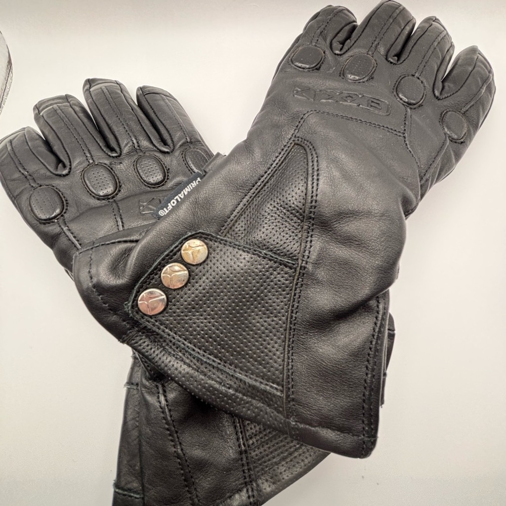 CKX Women's Primaloft Leather Motorcycle & Snowmobile Gloves